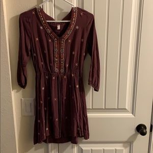 Plum dress by Xhilaration